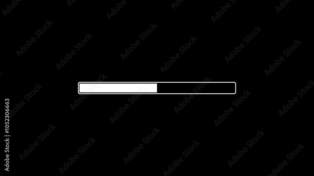 Loading bar , waiting loading bar animation, software update icon.Loading bar downloading progress animation transfer fast to last on black background. Loading bar , waiting loading bar animation, software update icon.Loading bar downloading progress animation transfer fast to last on black background.