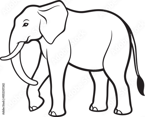 elephant cartoon illustration