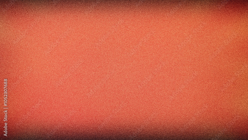 Fototapeta premium Soft Coral Red Gradient with Muted Warm Tones and Grainy Texture, Grainy gradients style, vintage noise, abstract background