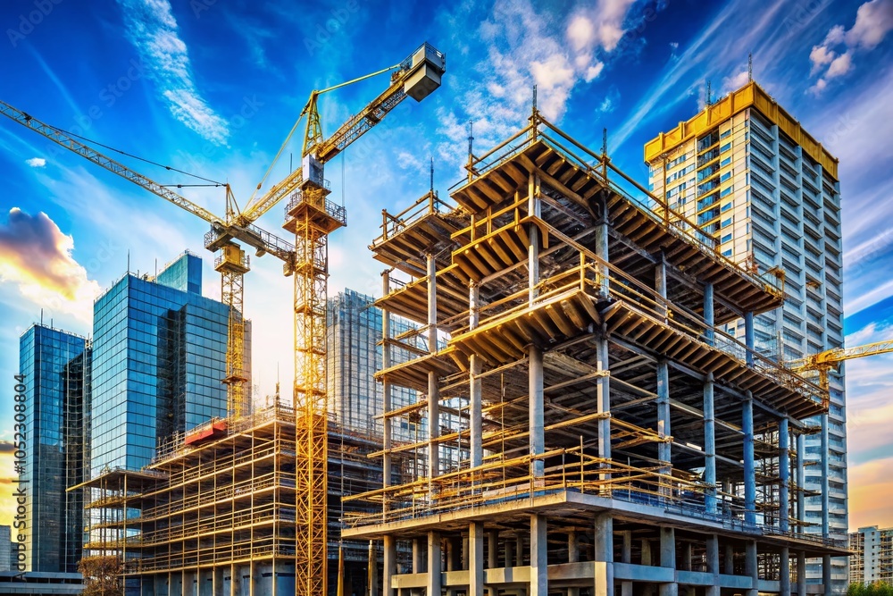 Building Under Construction: Modern Architecture and Urban Development Photography Building Under Construction: Modern Architecture and Urban Development Photography