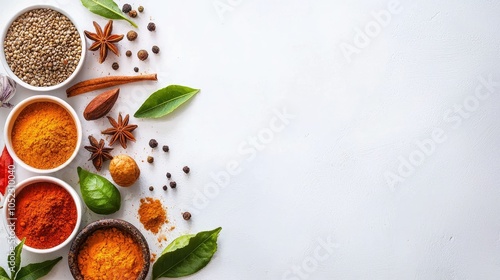 Wallpaper Mural Neatly Arranged Baking Ingredients for Culinary Creations Torontodigital.ca