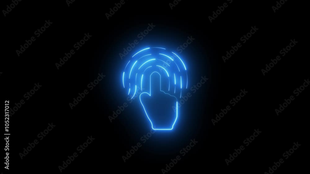 Glowing neon line Finger.Digital security is scanning.Fingerprint pattern shows unique identity data used to collect biometric data to unique key access or privacy. Glowing neon line Finger.Digital security is scanning.Fingerprint pattern shows unique identity data used to collect biometric data to unique key access or privacy.