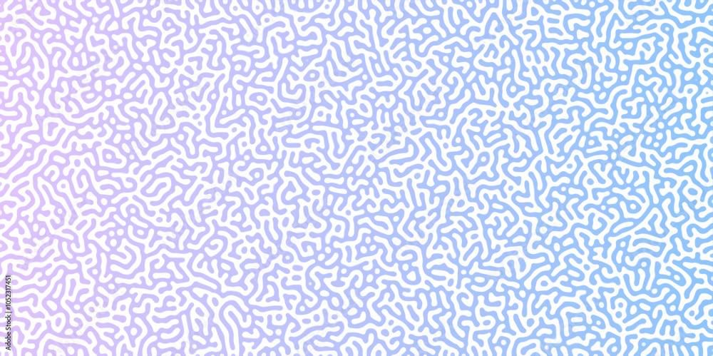 Abstract Reaction-diffusion Turing pattern natural texture blue gradient color scheme. Linear design with biological shapes. Organic lines Memphis. abstract truing organic wallpaper design, vector. Abstract Reaction-diffusion Turing pattern natural texture blue gradient color scheme. Linear design with biological shapes. Organic lines Memphis. abstract truing organic wallpaper design, vector.