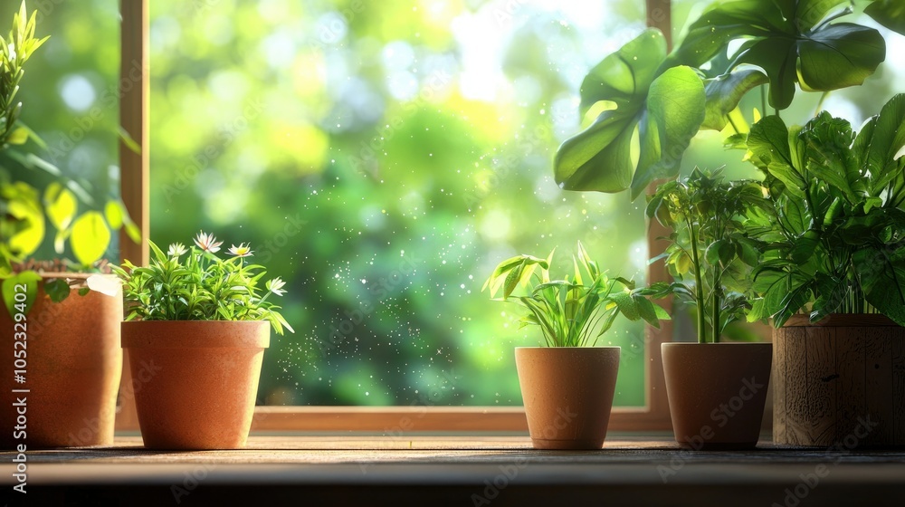 Bright Small Organic Garden in a Cozy Space Bright Small Organic Garden in a Cozy Space