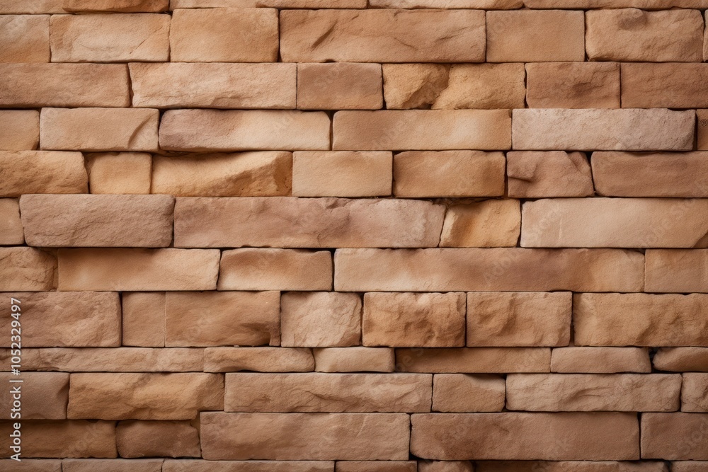 Obraz premium Sandstone wall texture architecture backgrounds brick.
