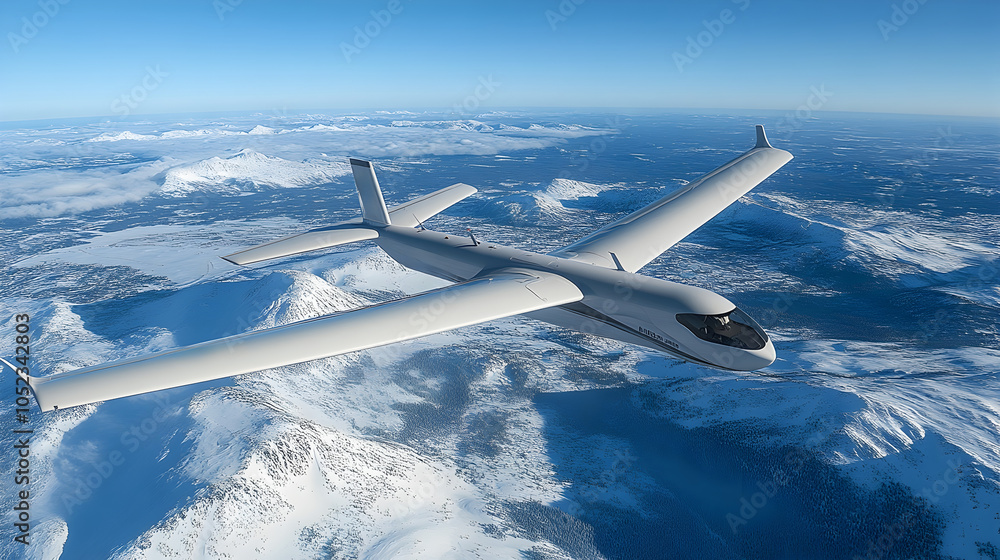 Drone Surveying Rugged Mountain Terrain with Sensors Drone Surveying Rugged Mountain Terrain with Sensors
