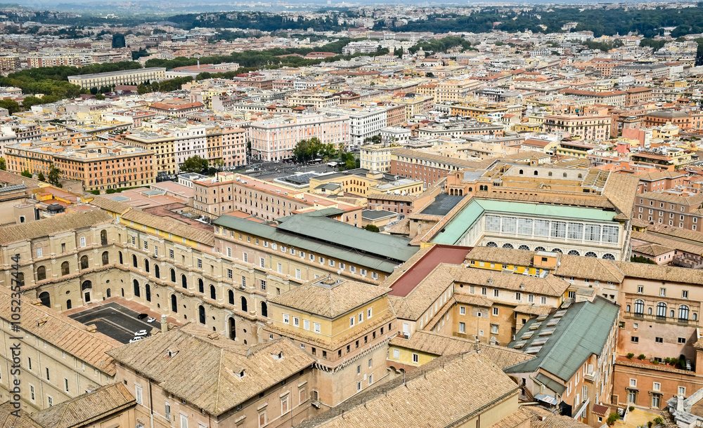 Fototapeta premium Vatican Birdview