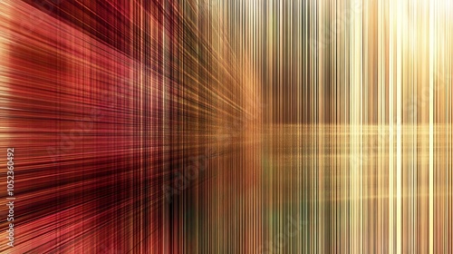 Abstract Red and Gold Light Streaks 