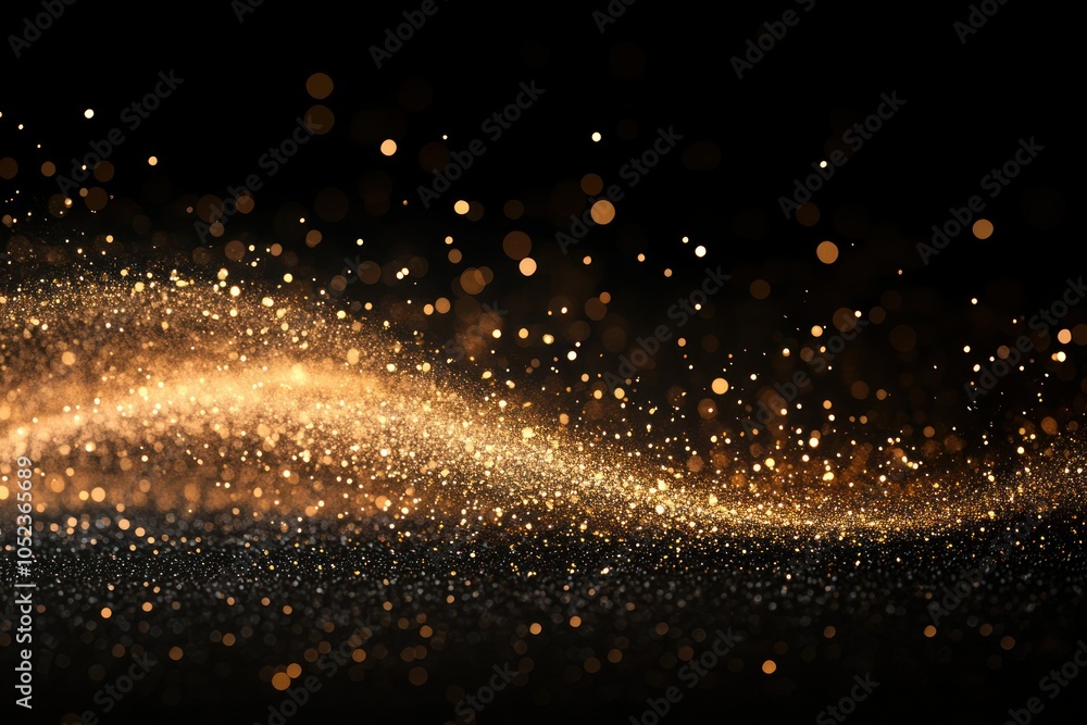 Obraz premium Abstract Warm Lights with a Soft Blur Effect