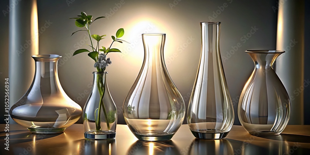 Elegant Modern Glass Vases in Unique Shapes for Home Decor Inspiration Elegant Modern Glass Vases in Unique Shapes for Home Decor Inspiration