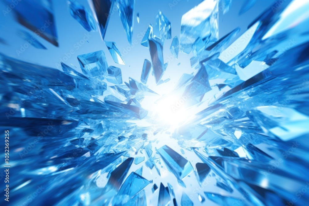 Broken glass exploding backgrounds crystal motion. Broken glass exploding backgrounds crystal motion.