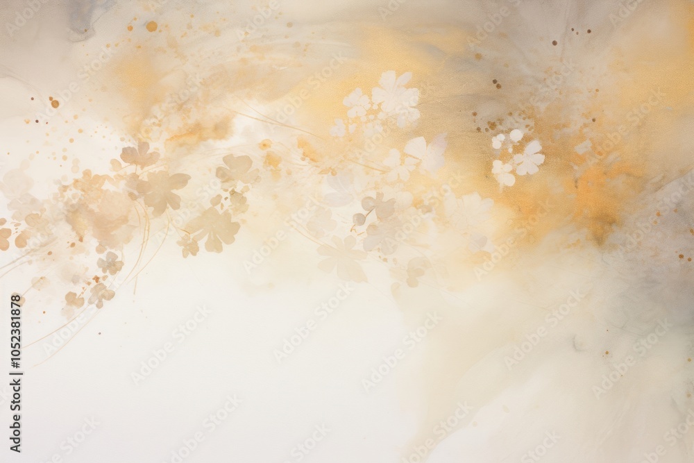 Hint of flowers backgrounds mold splattered. Hint of flowers backgrounds mold splattered.