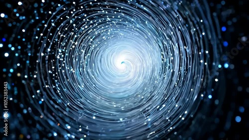 Wallpaper Mural Wide shot starburst bursts in gentle spiral Torontodigital.ca