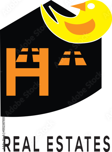h latter logo desing and vector