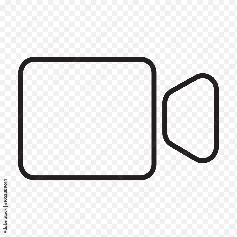 Video call icon vector. video call icon vector illustration. Video call icon vector. video call icon vector illustration.