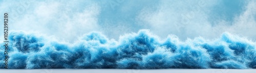 Spectacular wave crashing on sunny beach, a captivating display of nature's power