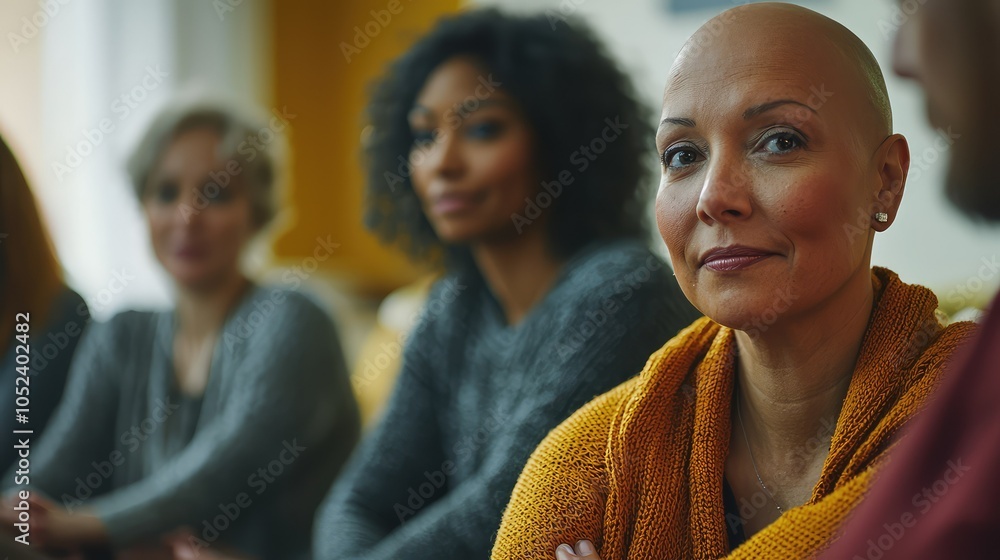 Fototapeta premium Diverse Group in a Therapy Session Setting