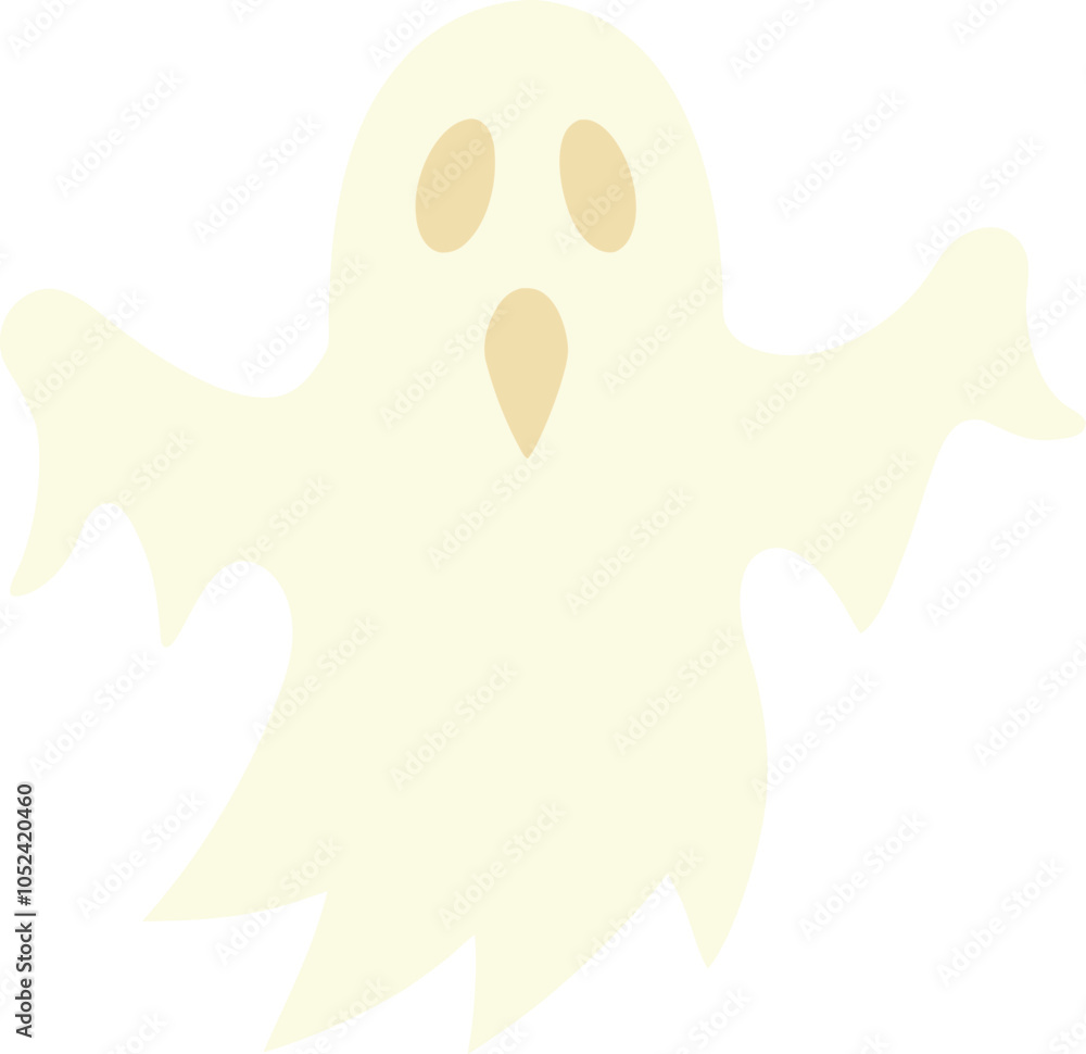 Spooky ghost stencil clipart for Halloween crafts. Spooky ghost stencil clipart for Halloween crafts.