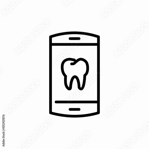 online dentist help icon sign vector
