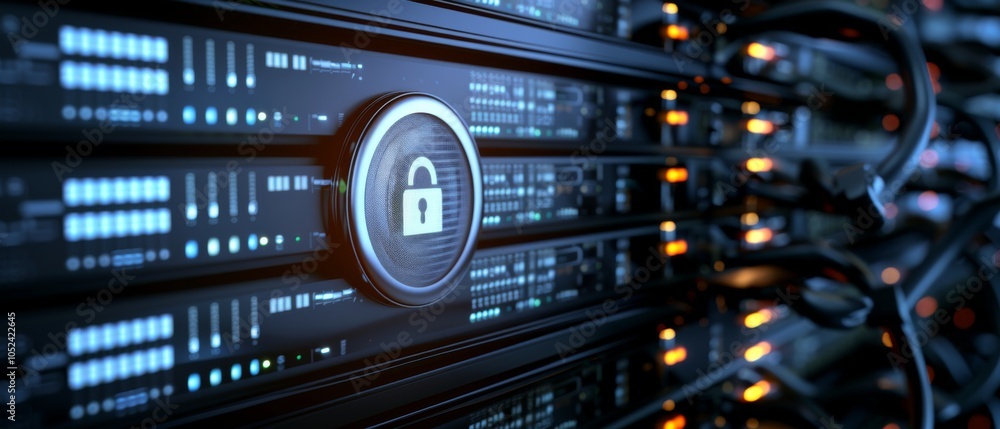 Naklejka premium Understanding the Importance of Data Backup in Cyber Security.