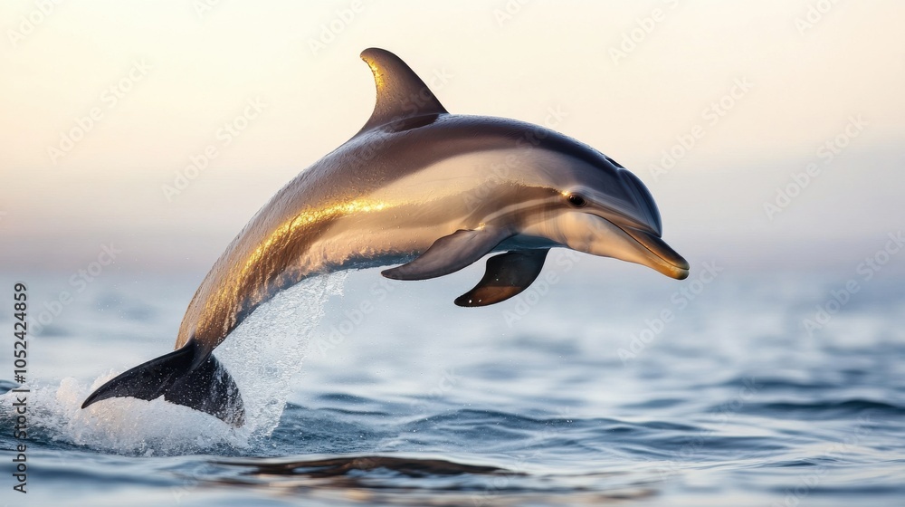 Playful Dolphin Jumping Near Tourists on Boat Playful Dolphin Jumping Near Tourists on Boat
