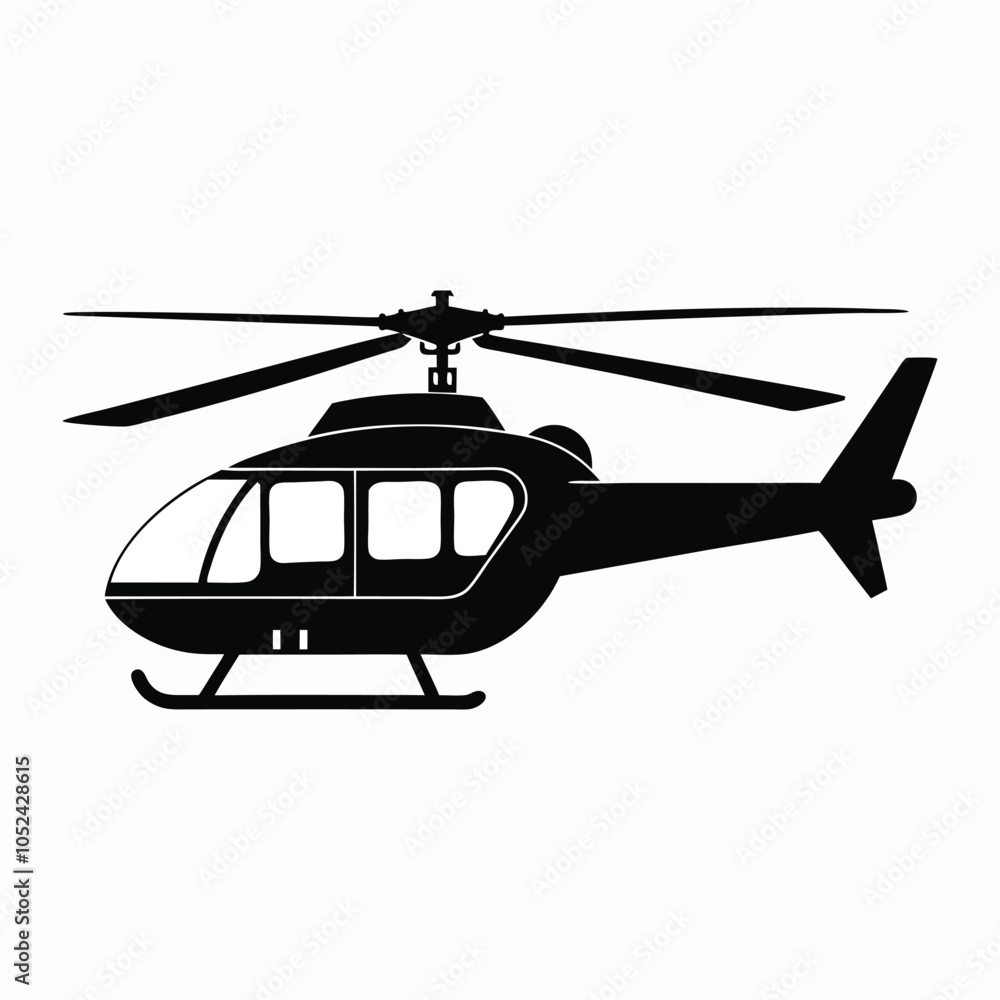 silhouette vector helicopter silhouette vector helicopter