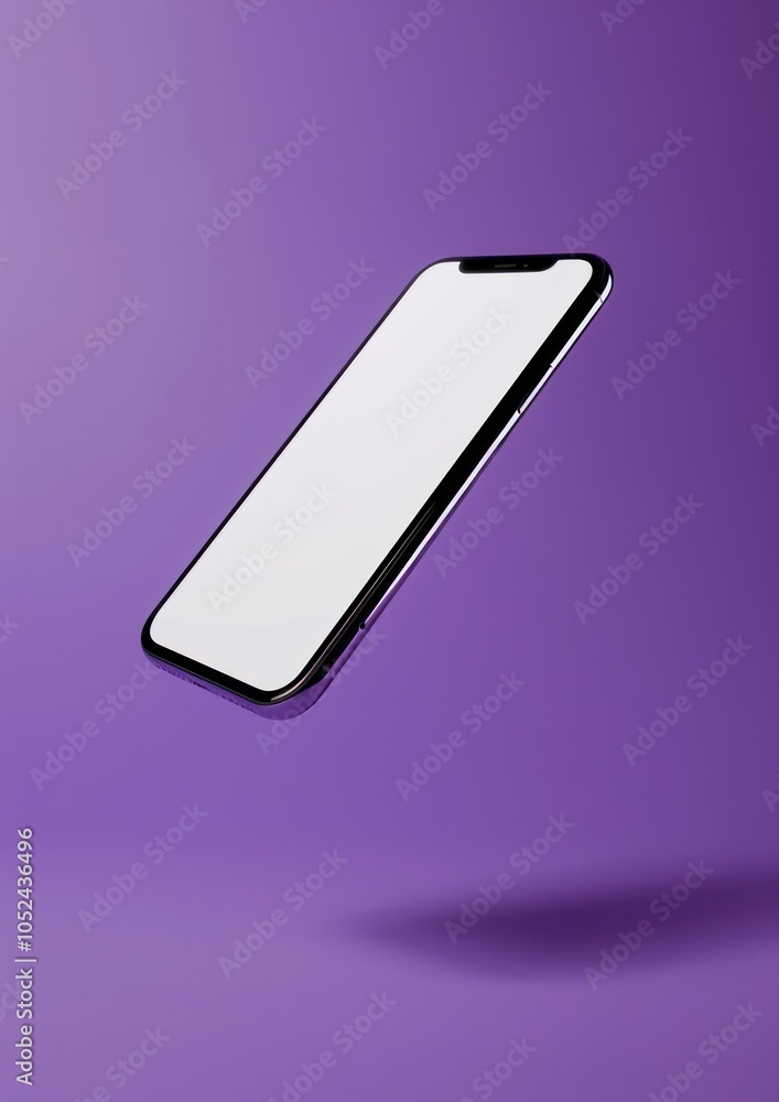 Smartphone purple electronics technology. Smartphone purple electronics technology.