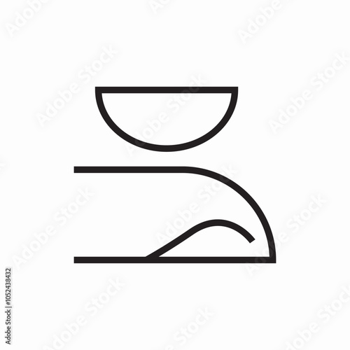 eye lens icon sign vector