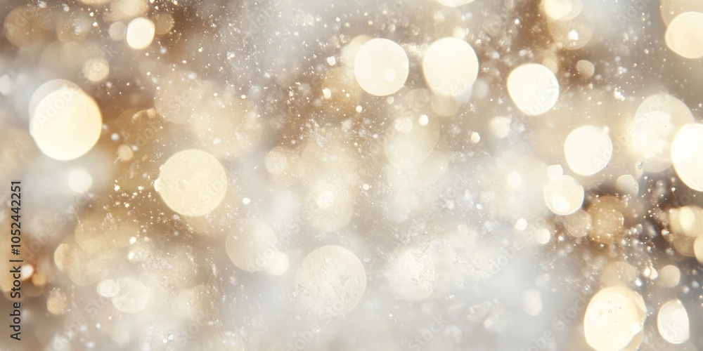 Abstract cream bokeh lighting outdoors glitter. Abstract cream bokeh lighting outdoors glitter.