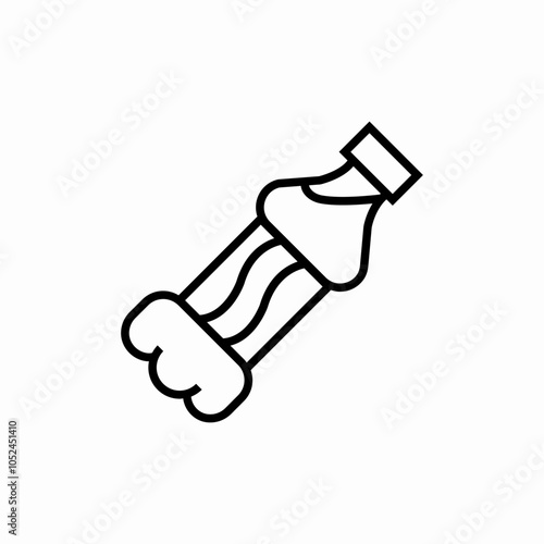 watter bottle icon sign vector
