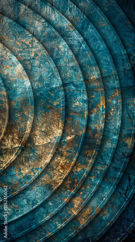 Abstract Circular Texture i...