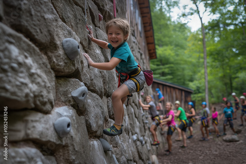 Family Rock Climbing