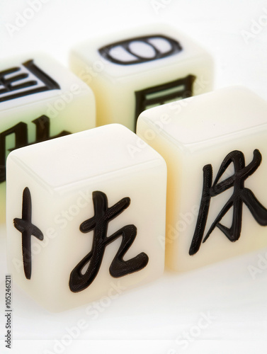 Cultural Mahjong Tiles - De...