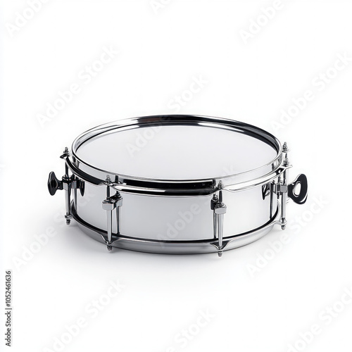 Metal Drum Isolated