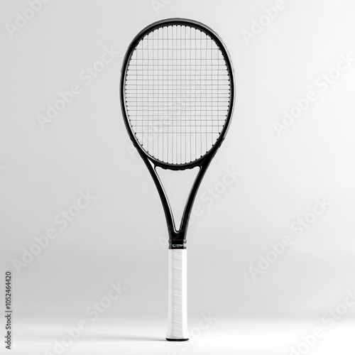 Tennis Racquet Isolated
