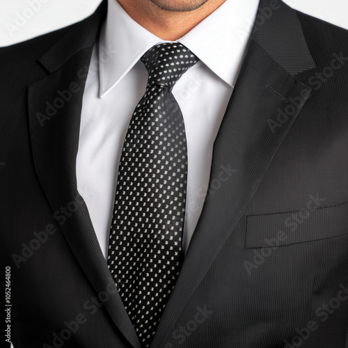 Tough Man Suit Isolated