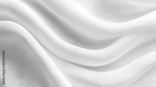 White Linen Texture Background