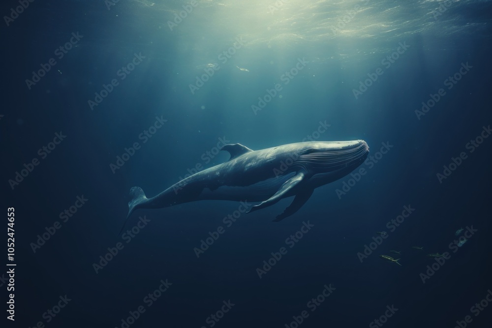 Obraz premium Whale outdoors animal mammal.
