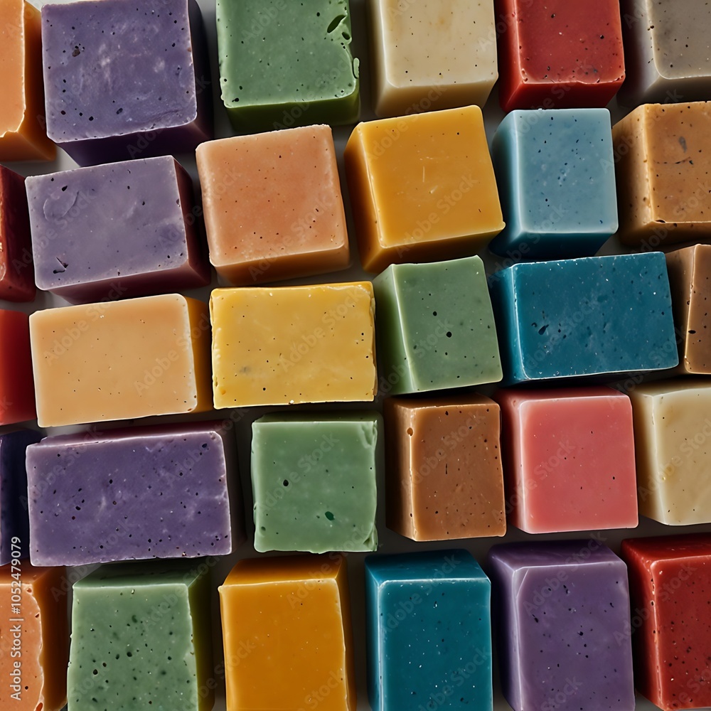 Fototapeta premium close up of colorful blocks