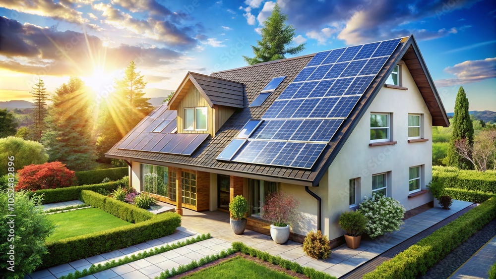 Solar Panels on Roof: Harnessing Clean Energy for Sustainable Living Solar Panels on Roof: Harnessing Clean Energy for Sustainable Living