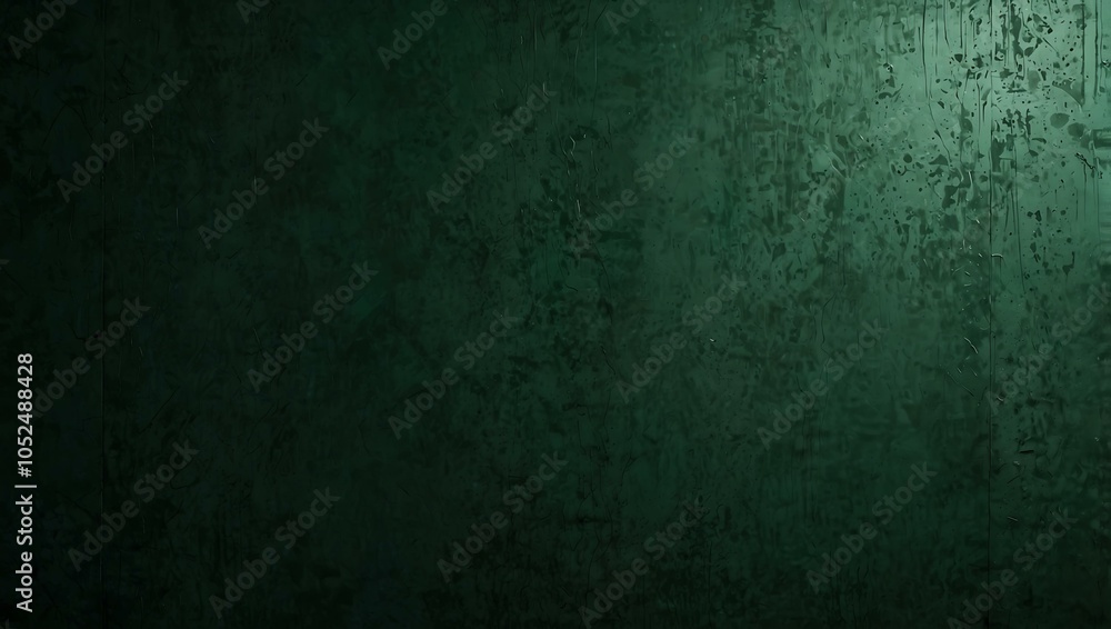 Fototapeta premium Emerald green cement wall background