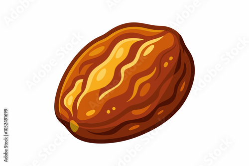 raisin fruit vector art illustration