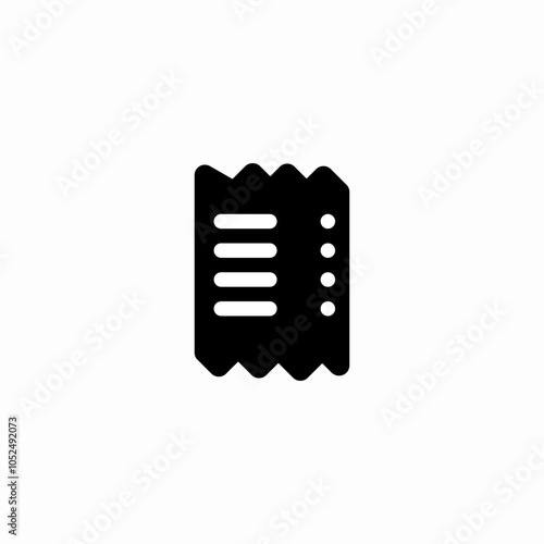archives sheets icon sign vector