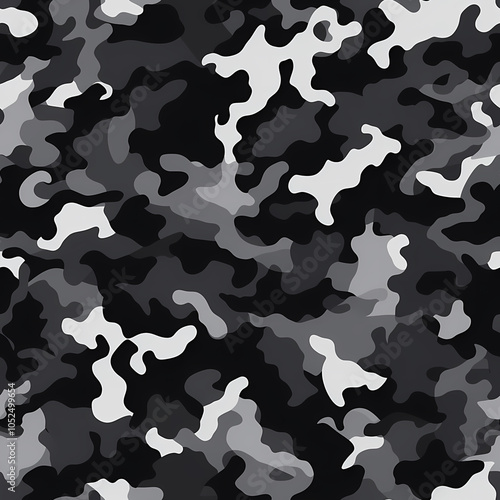 Diverse Camouflage Patterns Ideal for Military and Fashion Applications