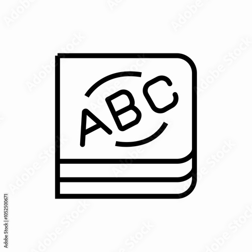 language course icon sign vector