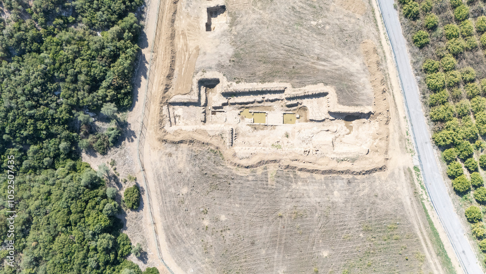 Scenic views of Claros (Klaros, Clarus), which was an ancient Greek sanctuary on the coast of Ionia. Scenic views of Claros (Klaros, Clarus), which was an ancient Greek sanctuary on the coast of Ionia.