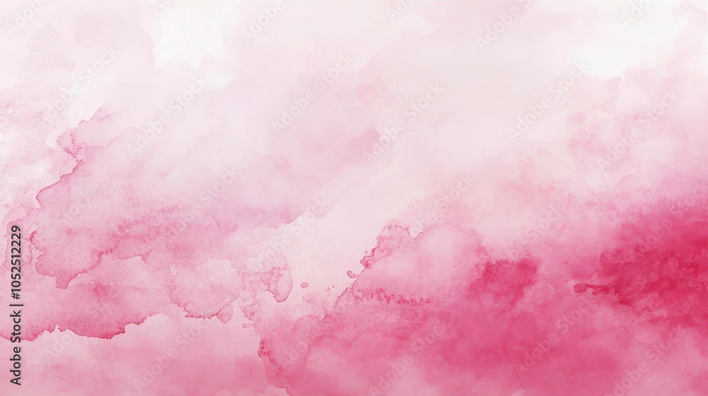 Fototapeta premium Soft pink watercolor abstract background for elegant design projects