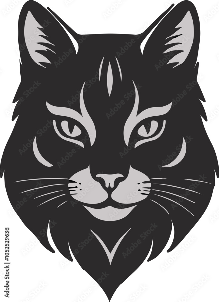 Illustration of a cat icon Illustration of a cat icon
