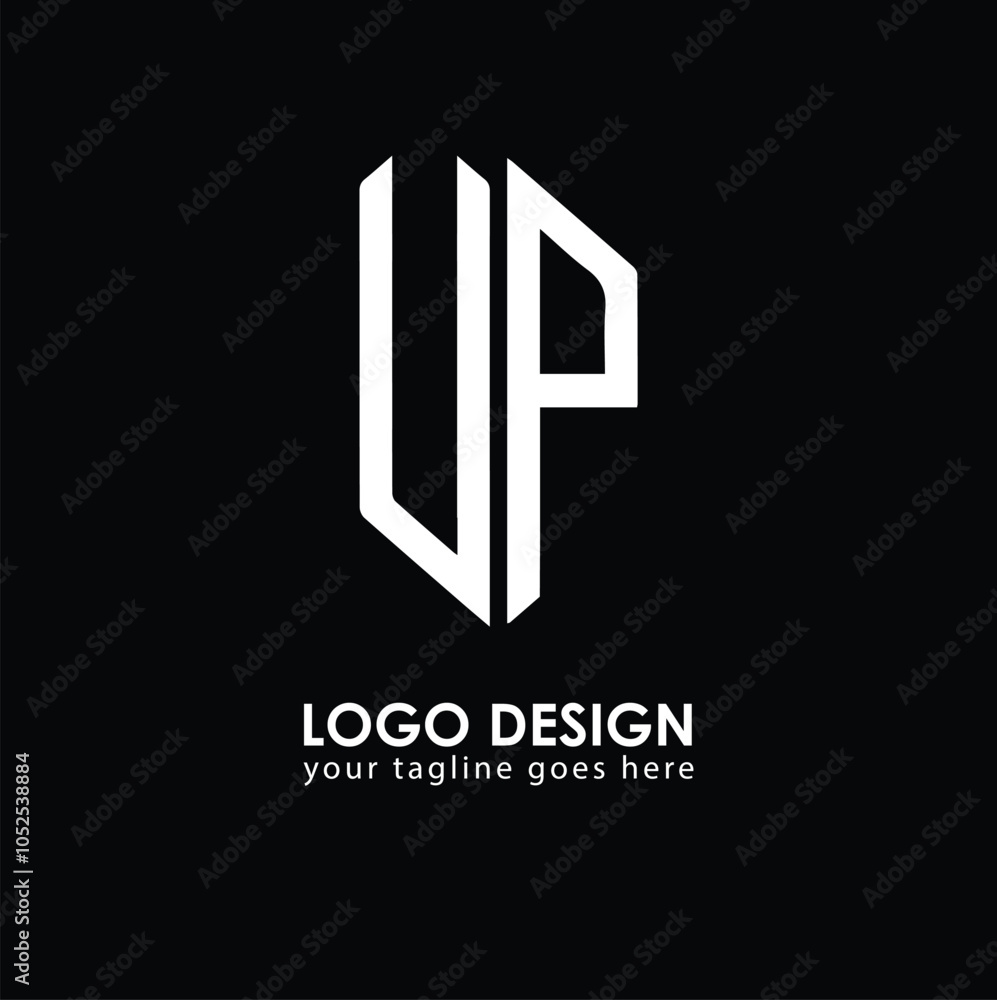 UP UP Logo Design, Creative Minimal Letter UP UP Monogram UP UP Logo Design, Creative Minimal Letter UP UP Monogram