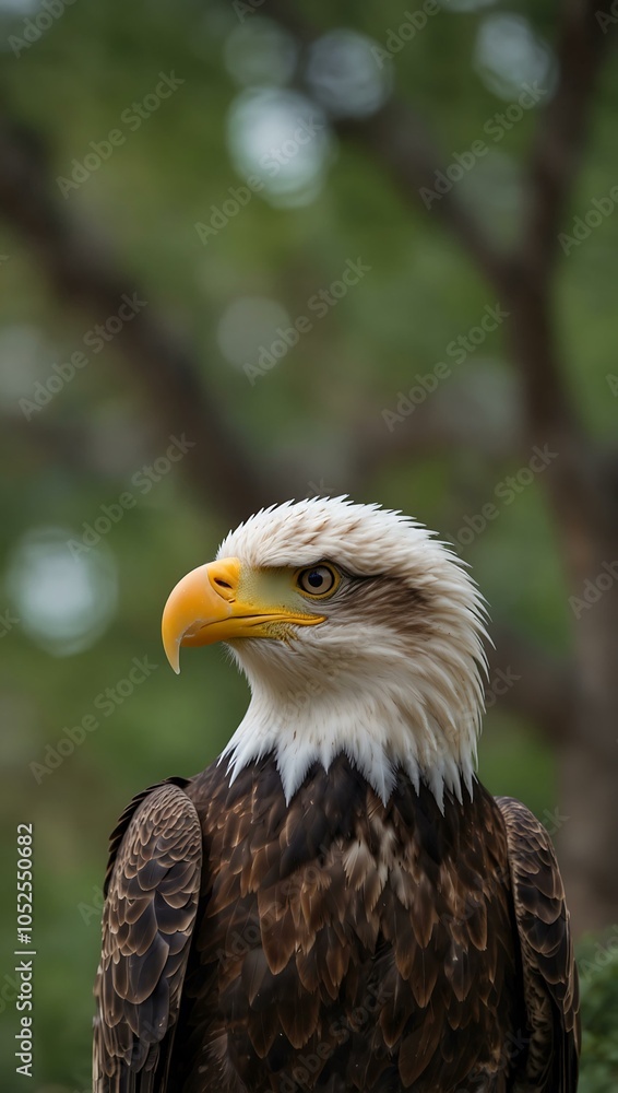 Obraz premium American bald eagle.
